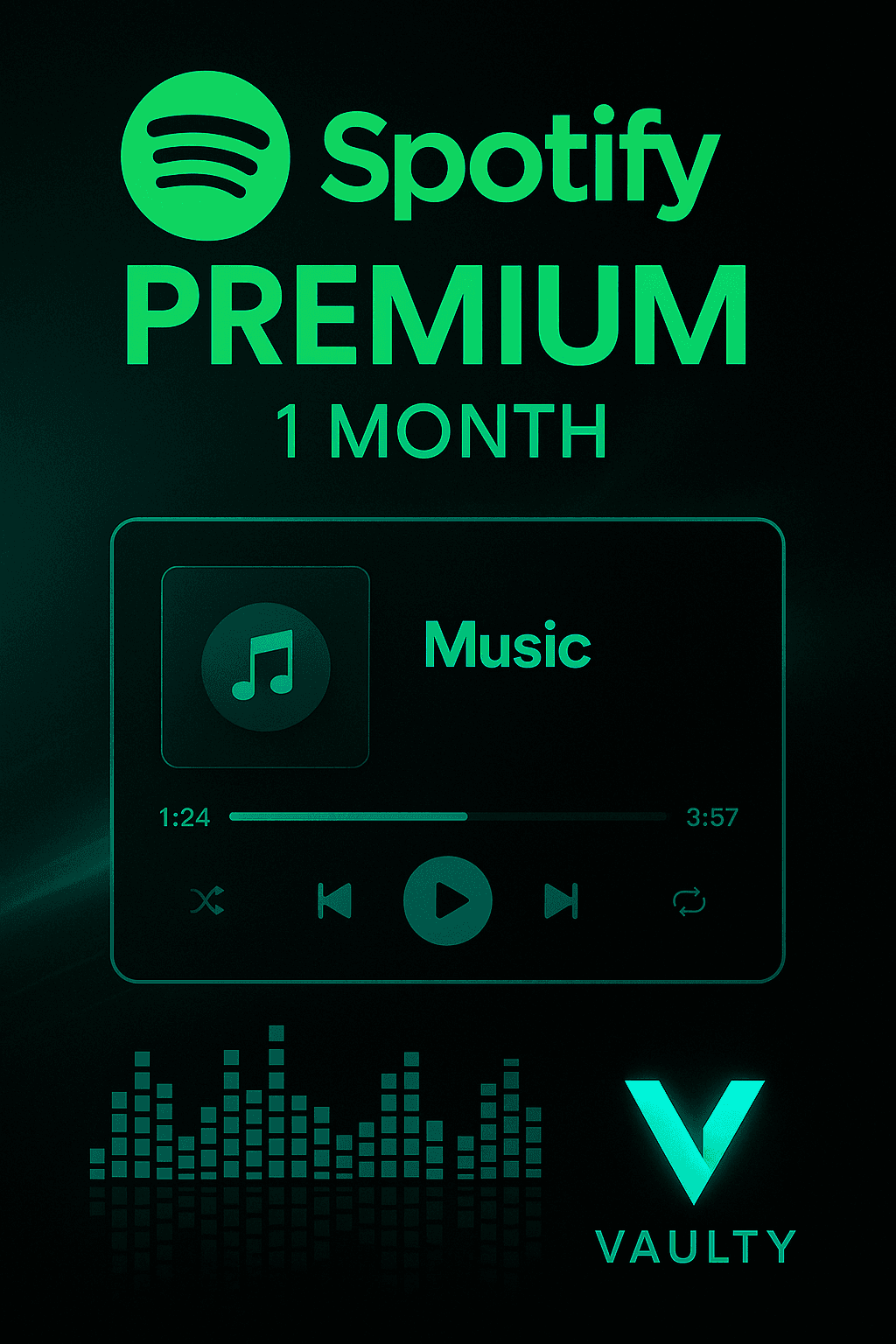 Spotify Premium — 1 Mês