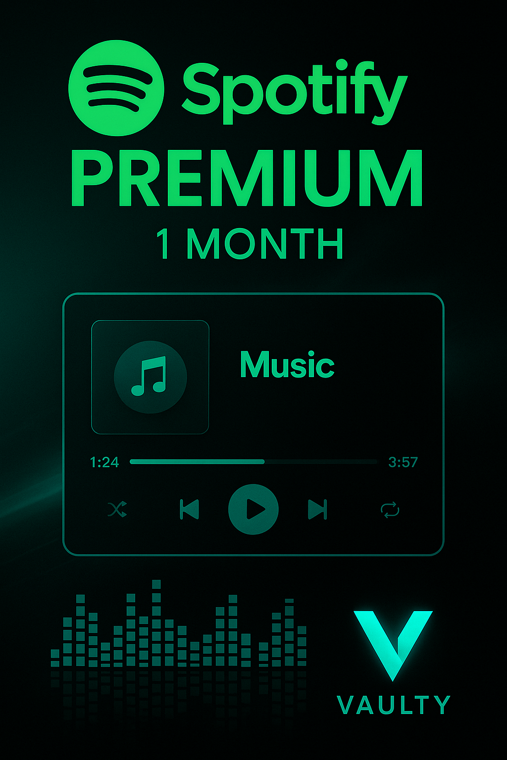 Spotify Premium — 1 Mês